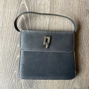 Sasha Small Handbag Buckle Grey and Silver